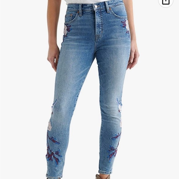 Vintage lucky brand stretch bridgette highrise skinny jeans - Picture 2 of 10